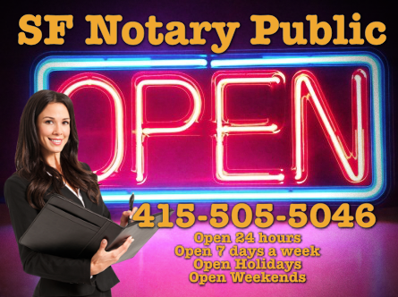 notary public is open weekends