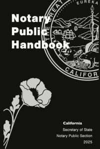Notary public handbook guidelines
